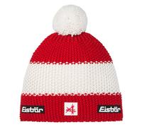 Eisbär Star Pompon - berretto No size Red/White man Recycled Polyester,Mulesing Free,Lana Merino