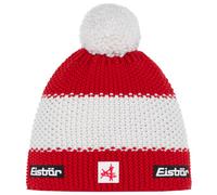 Eisbär - Star Pompon Ski Austria - Berretto One Size rosso
