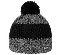 Eisbär Berretto con Pompon Styler Beanie Lavorato a Maglia da Sci Taglia Unica - Nero-Grigio