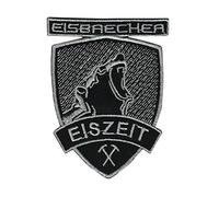 Eisbrecher Eiszeit - Toppa ricamata da applicare con ferro da stiro