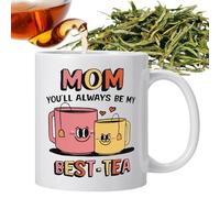 Eisdespie per Mamma, in Ceramica da 350ml per Tè e Caffè, da Caffè in Ceramica per la Festa della Mamma, per Compleanno San Natale Festa della Donna Amica Sorella