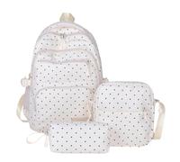 Eisdespie Set Zaini Kawaii Set 3 pezzi zaino a pois con scomparti