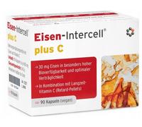 Eisen-Intercell plus C Ferro con vitamina C 90 capsule Qualità dalla Germania