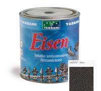 EISEN SMALTO ANTIRUGGINE FERROMICACEO NERO GRANA FINE 0,75 LT TASSANI