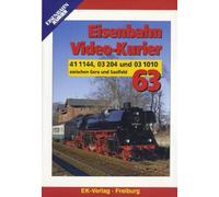 Eisenbahn Video-Kurier 63 - 41 1144, 03 204 und 03 1010 zwischen Gera und Saalfeld
