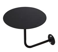 EisenBartisch Tavolo da cocktail rotondo salvaspazio da parete, per casa, cucina, terrazza, bar, bistrot compatto, 40 x 40 x 45 cm, tavolo da pranzo