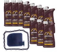 EISENFELS Il set di cambio dell'olio per cambio automatico contiene 10 l di olio per cambio Dexron VI, filtro dell'olio del cambio per Sorento III UM XM Sportage SL QL QLE Optima Sportswagon JF VQ VG