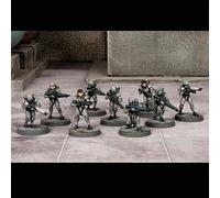 Wargames Atlantic Iron-Core Eisenkern Panzerjager (20 figure multiparte in plastica dura, 28 mm)