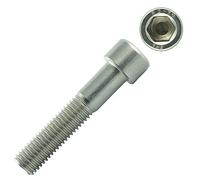 Eisenwaren2000 | Viti a Testa Cilindrica Con Esagono Incassato M8 x 60 mm (10 Pezzi) - ISO 4762 - DIN 912 - Filettate - Acciaio Inox A2 V2A