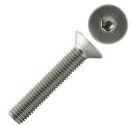 Eisenwaren2000 | Viti a testa svasata M6 x 35 mm con esagono incassato (50 pezzi) - DIN 7991 - ISO 10642 - Viti filettate - filettatura piena - acciaio inox A2 V2A - antiruggine