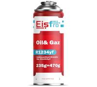 Eisfro - Refrigerante sostitutivo R1234yf per climatizzatori - Ricarica climatizzatori auto - Gas per veicoli dal 2016 - Ricarica gas - 1 x bomboletta da 235 g