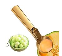 Eishoble - Espositore per, in acciaio inox, per impastare biscotti, sgrassatore per dessert, cucchiaio dosatore per alimenti