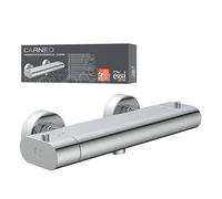 EISL Carneo 1230090 Termostatico per doccia con blocco di sicurezza, termostato con controllo della temperatura, cromo