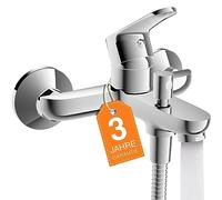 EISL NI023CALCR Claudio NI023CALCR-Miscelatore per Vasca da Bagno, con doccetta e deviatore, Miscelatore monocomando, Finitura cromata