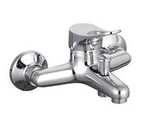 EISL NI023VECR Verona Miscelatore, deviatore monoleva da Tirare, Rubinetto per Vasca da Bagno, Cromato, Cromo