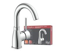 EISL NI075FUTCR-LP Rubinetto da bagno a bassa pressione, miscelatore per lavabo per apparecchi sottolavello non pressurizzati, cromo