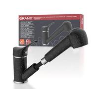 EISL NI183SMCR-LP - Rubinetto da cucina a bassa pressione Granit con doccetta girevole a 360°, ideale per doppio lavello, rubinetto cucina, miscelatore monocomando a bassa pressione
