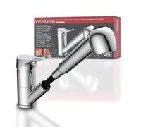 EISL NI183VECR-LP Verona - Miscelatore da cucina con doccetta a bassa pressione,