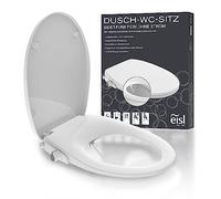 EISL Sedile WC con inserto bidet, doccia e abbassamento automatico (con set di collegamento), bianco