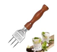 Eispickel Mit Drei Zinken | Robustes Küchen- Und Barwerkzeug Zum Eiszerkleinern | Cocktail Ideal Für, Barkeeper, Zuhause, Restaurant Oder Professionelle Küche - Schnitzhilfe Und -Crusher in Einem