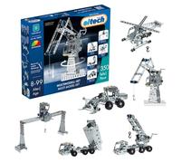 Eitech 00905 - Set di giocattoli da costruzione con 350 componenti e 6 modelli, kit da costruzione per bambini a partire dagli 8 anni, regalo per ragazze e ragazzi per compleanno e Natale