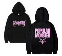 EIUIIOXU Banda De Rock Falling in Reverse Nuevo Álbum Popular Monstour Impreso Sudadera con Capucha Hombres Mujeres Moda Y2k Streetwear