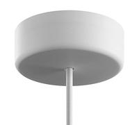 creative cables EIVA Kit Rosone cilindrico in Silicone Soft Touch IP65 per Esterni - Bianco