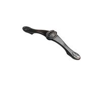 EIVVCIAO Americano semplice nero e rosso antico armadio guardaroba cassetto disinfezione maniglia cassetto maniglia maniglia porta hardware(6034 128 black red ancient)