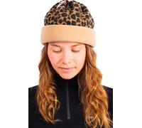 Eivy - Cappello 2 in 1 - Beanie Sherpa Neckwarmer Leopard - Marrone