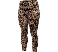 Eivy - Collant tecnici in Lana - Pocket Merino Wool Tights Leopard - Taglia L - Marrone