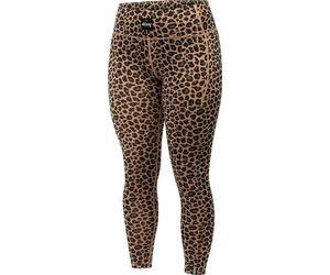 Eivy - Collant tecnici in Lana - Pocket Merino Wool Tights Leopard - Taglia L - Marrone