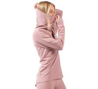 Eivy Icecold Gaiter Rib Top Damen Funktionsshirt Base Mid Layer Pullover Rosa