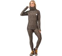 Eivy - Intimo tecnico donna - Icecold Top Leopard per Donne in Pelle - Taglia S - Marrone