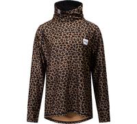 Eivy - Intimo tecnico donna - Icecold Top Leopard per Donne in Pelle - Taglia XS - Marrone
