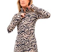 Eivy - Intimo termico donna in Lana - Journey Merino Wool Top Animal Swirl per Donne - Taglia L - Beige