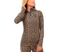 Eivy - Intimo termico donna in Lana - Journey Merino Wool Top Black Leopard per Donne - Taglia S - Nero