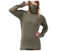 Eivy - Women's Icecold Gaiter Rib Top - Maglia a manica lunga XXL marrone