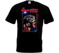 EIWOLJ An American Werewolf in London v.1 T Shirt Black Movie Poster S-5XL BlackMedium