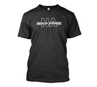 EIWOLJ Best Negative Approach Music American T-Shirt Size S-2XL BlackMedium