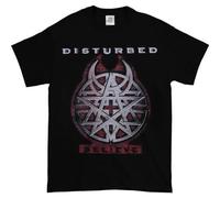 EIWOLJ Disturbed Band Shirt Disturbed Believe Black T-Shirt Full Size BlackMedium