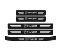 EIWXEFQT 5 Pezzi Adesivo Battitacco, per Peugeot 3008 GT Line 2019-2024 batticalcagno Protezioni Plates Prevenire Usura batticalcagno Protezioni Auto Accessori