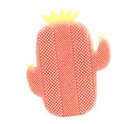 Eixfoliating Face Cleaner Brush - Spazzola manuale per la pulizia del viso, in silicone, morbida spazzola per il viso a forma di cactus, per viaggi, viaggi d'affari, uso quotidiano, casa