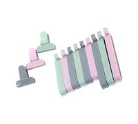 eixnxV Confezione da 12 efficaci clip per la conservazione degli alimenti, set di sacchetti per sigillare e organizzare la cucina