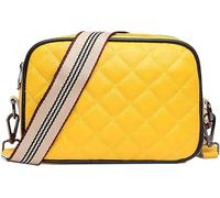 Eiyiuer Wome Slig Bag Zaino A Tracolla in Pelle Ragazza Impermeabile Borsa da Petto Borsa A Tracolla da Donna Sport Gym Outdoor, Yellow