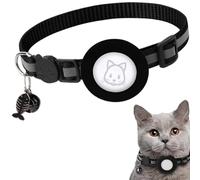 EIYVPRA Collare Gatti Compatibile con Airtag Collare Air Tag Gatto con Fibbia di Sicurezza per Gattini, collare gatto airtag, collare gps gatto, collare airtag gatto, Air Tag GPS Non Incluso,19-32 cm