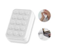 EIYVPRA Metal Fidget Slide, Fidget Toys Slider Nero Magnetico Metallo Fidget Toy, Giocattoli per il Calo Dello Stress D'ansia, Giocattoli da Banco,per Adulti Riduzione dello Stress Ufficio(Bianco)