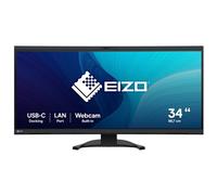 Eizo FlexScan EV3450XC 34,1" LED IPS UltraWide QHD Altoparlanti Altezza regolabile Webcam curva USB-C