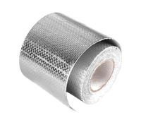 ej10021Nastro adesivo in alluminio flace - tubo di scarico Utilizzo del nastro resistente a calore | Foglio di alluminio adesivo pesante, nastro di isolamento termico per SUV, foglio di roulotte |