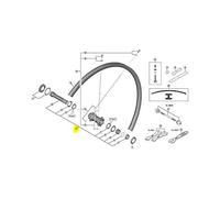 Perno completo per ruota Shimano XTR M8000 F15 B- 29'' Tubeless