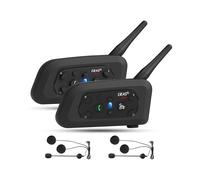 EJEAS Auricolare per Moto V6 Pro, Sistema di Comunicazione Interfono per Casco per 2 Motociclisti